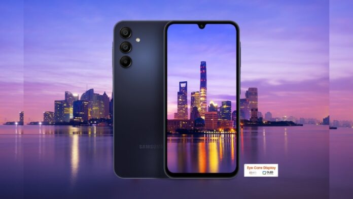 samsung-galaxy-a16-5g-leaked-render-suggests-familiar-design-with-waterdrop-notch,-triple-rear-cameras